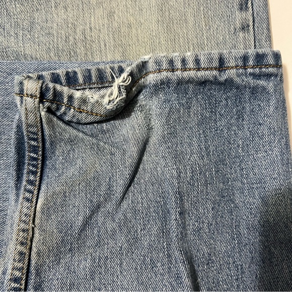 Levi's 505 regular fit worn-in vintage jeans 34x29 - Picture 6 of 8